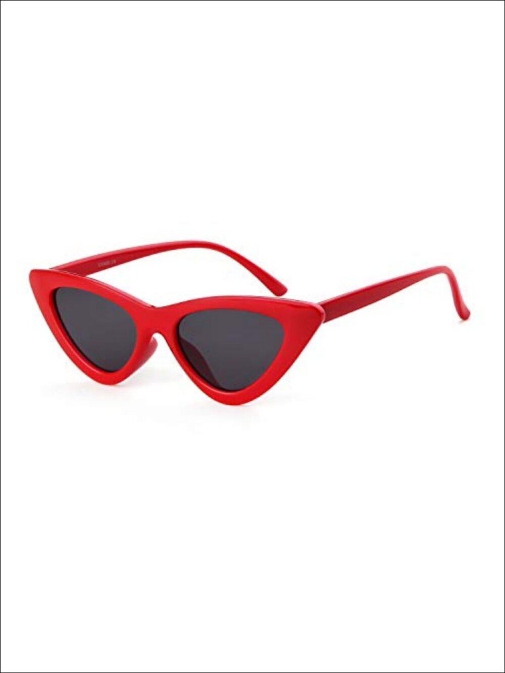 Retro Cat Eye Sunglasses Narrow Small Frame UV400 Full Frame Women